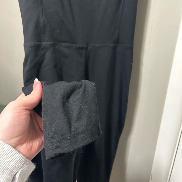 Black Spaghetti Strap Full Length Jumpsuit - Picture 3 of 5